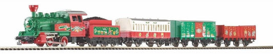PIKO pi57081 – Dampflok mit Tender Start - Set Weihnachten