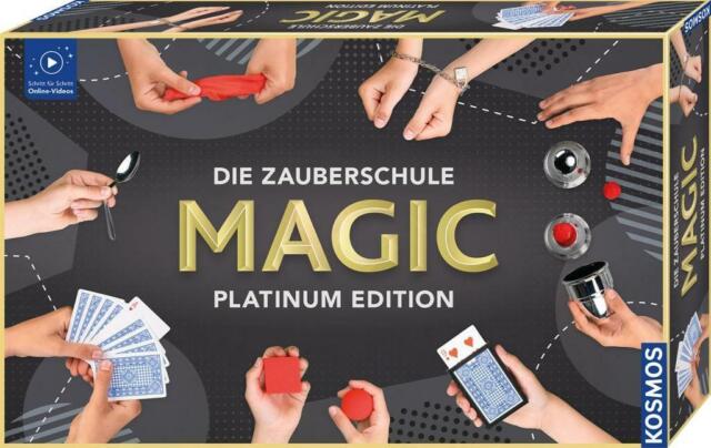 KOSMOS Die Zauberschule Magic - Platinum Edition Zauberkasten Mehrfarbig
