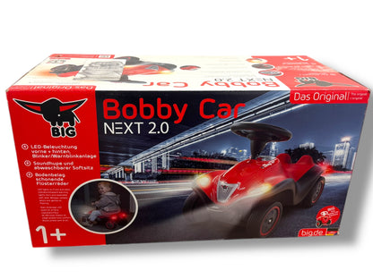 BIG Bobby Car Next 2.0 Rot – Rutschauto mit LED - Spielzeug & Spielwaren | ReplayToys Deutschland