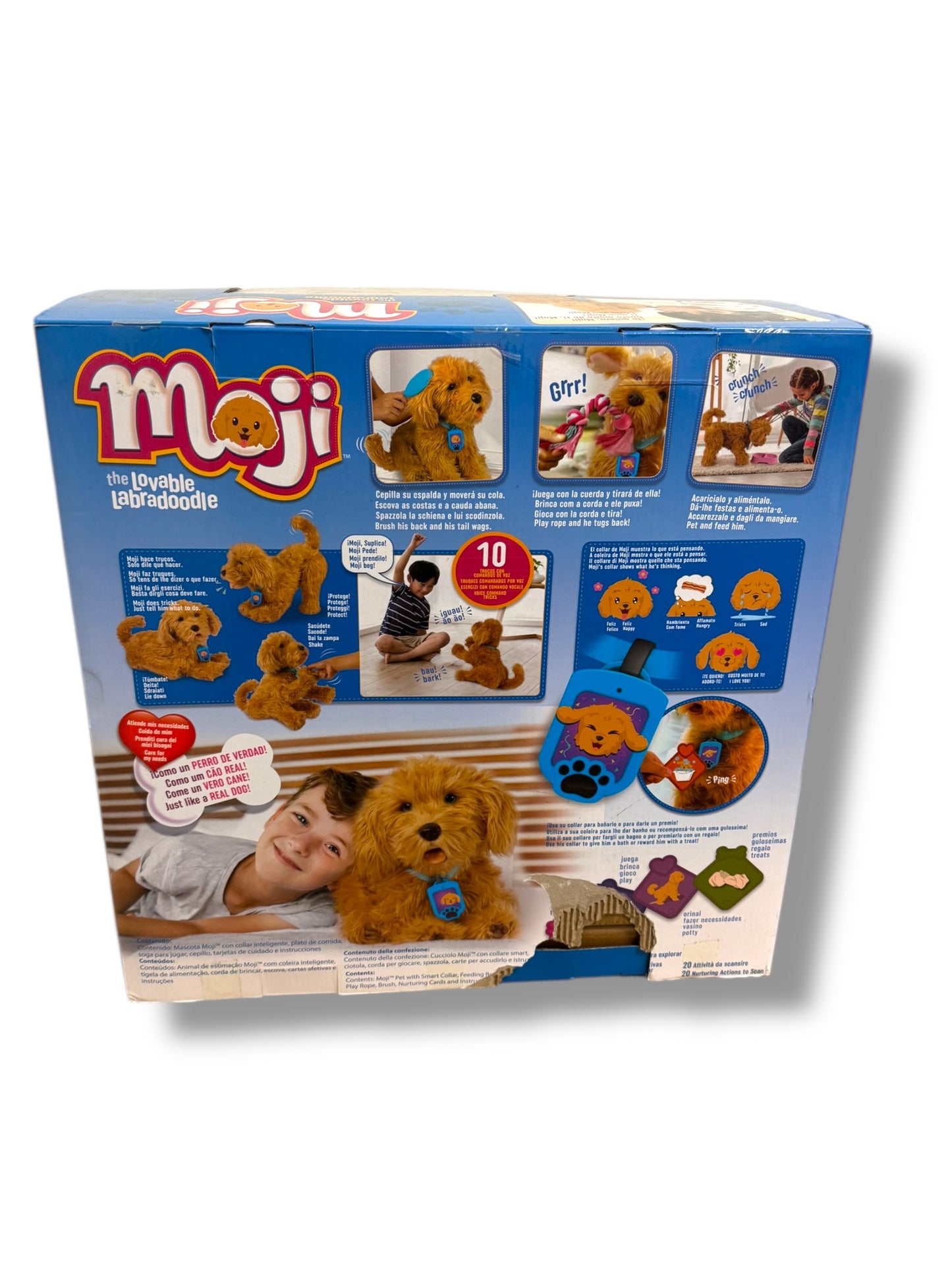 Joy Toy MOJI – Interaktiver Labradoodle Welpe mit 150 Reaktionen - Spielzeug & Spielwaren | ReplayToys Deutschland