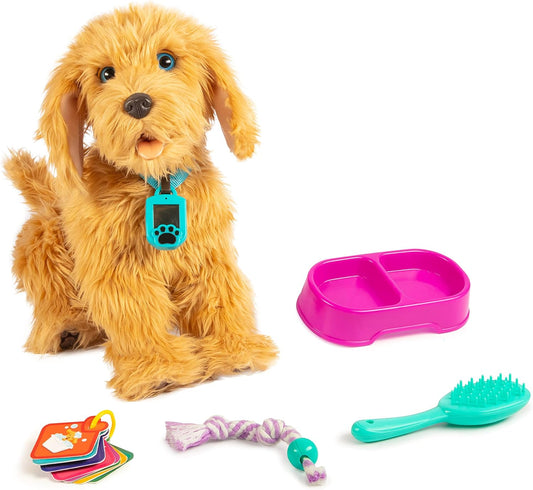 Joy Toy MOJI – Interaktiver Labradoodle Welpe mit 150 Reaktionen - Spielzeug & Spielwaren | ReplayToys Deutschland